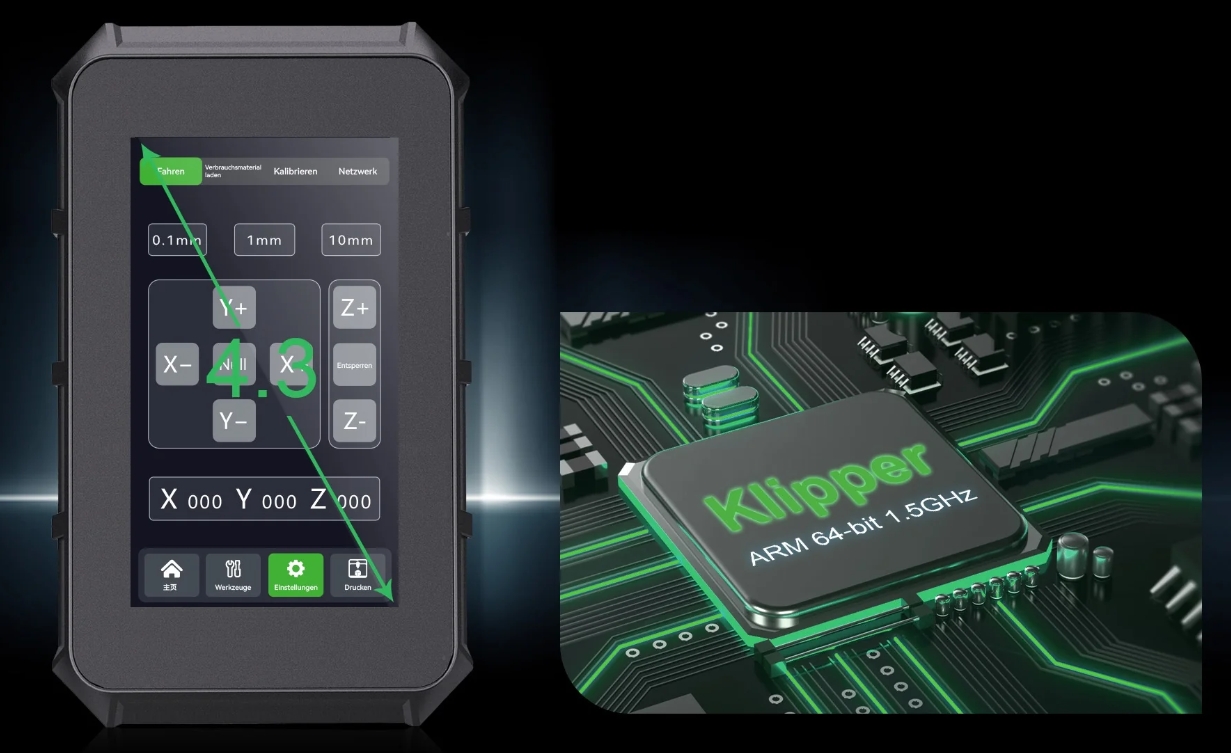 [视频] Artillery Sidewinder X4 Plus大尺寸Klipper 3D打印机