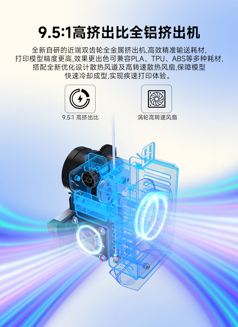 [视频] Kingroon KP3S Pro V2：Klipper悬臂快速3D打印机