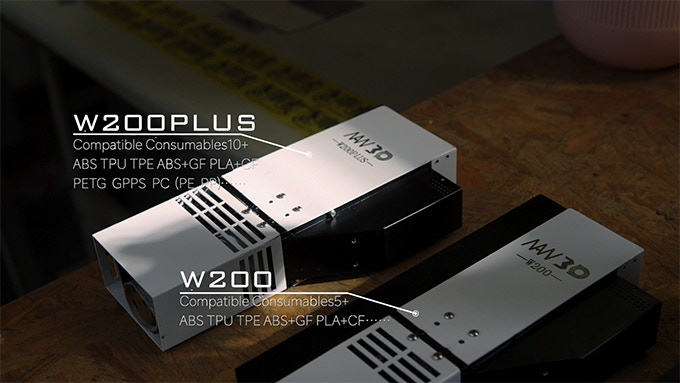 [视频] NAW3D W200PLUS颗粒3D打印机：打印更稳定、色彩更丰富
