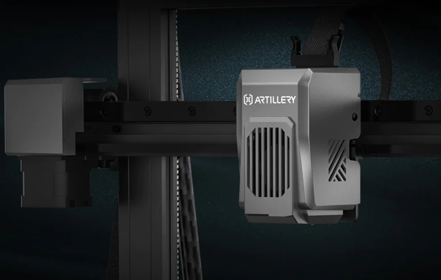 [视频] Artillery Sidewinder X4 Plus大尺寸Klipper 3D打印机