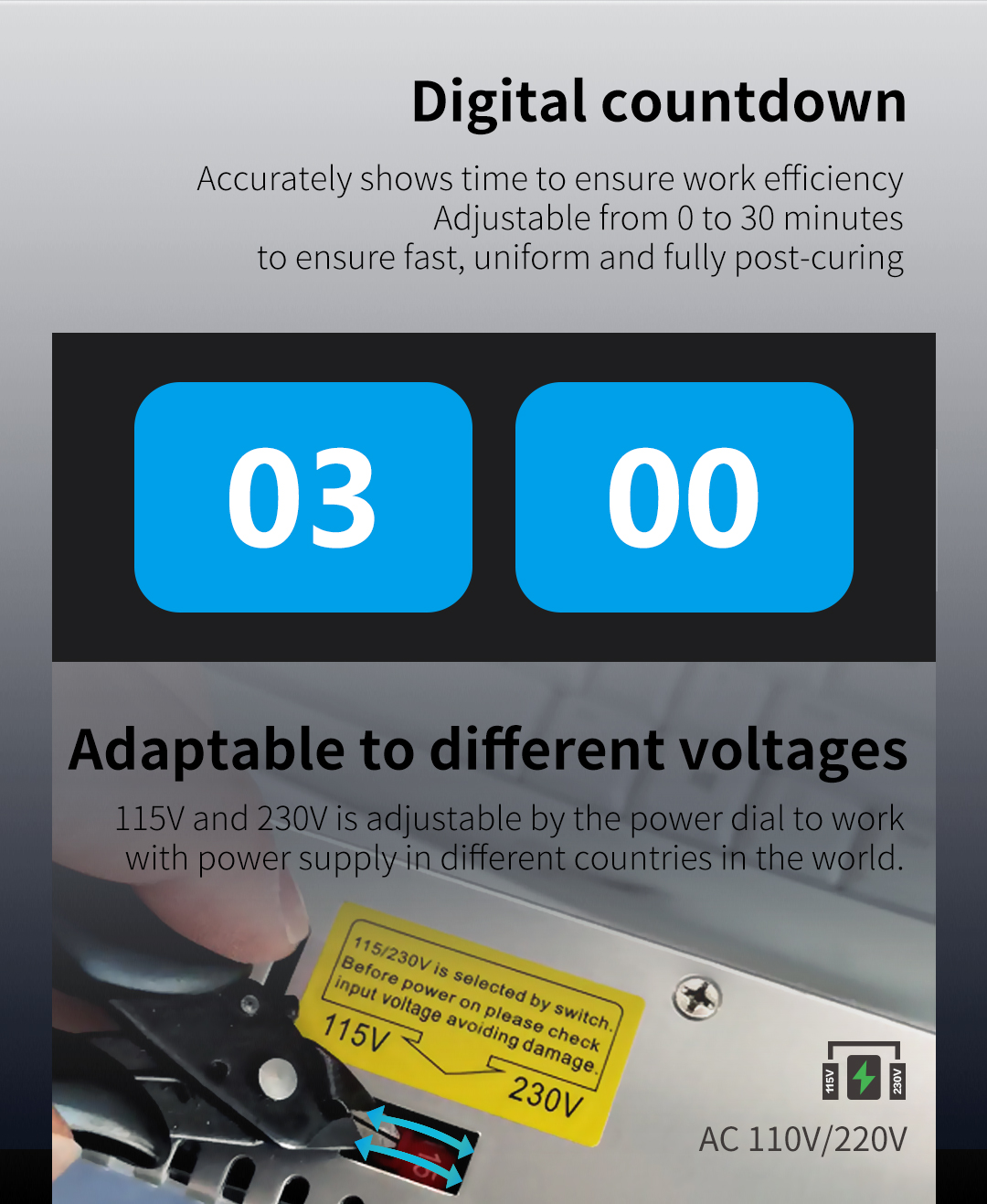 [视频] Piocreat Pionext UV-02智能后固化机：仅需1~3分钟即可实现高效固化