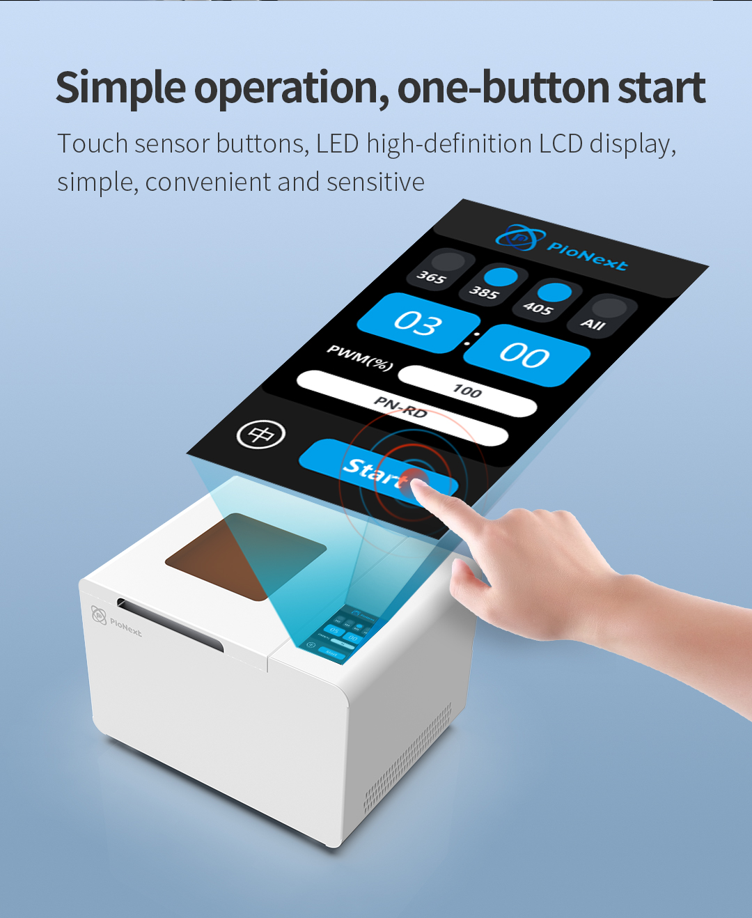 [视频] Piocreat Pionext UV-02智能后固化机：仅需1~3分钟即可实现高效固化
