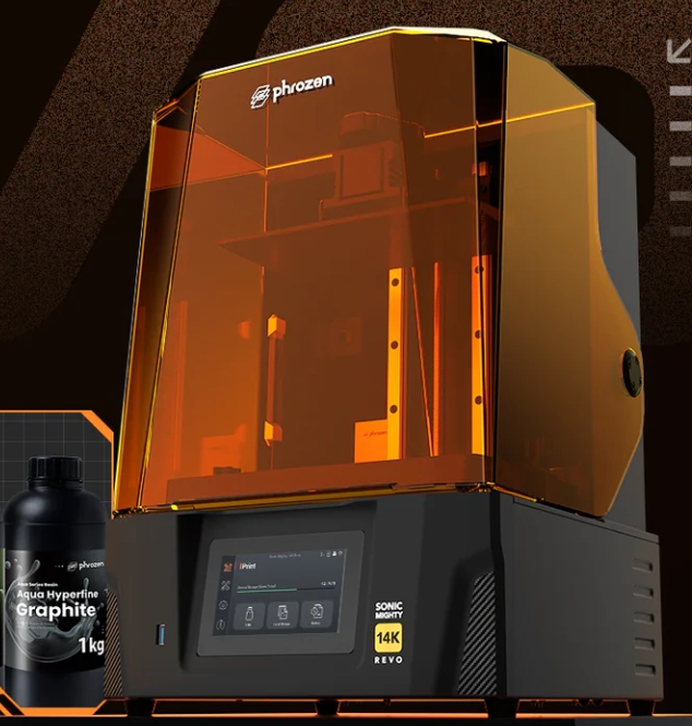 [视频] Phrozen Sonic Mighty Revo：适用于智能工作流程的10寸14K光固化3D打印机