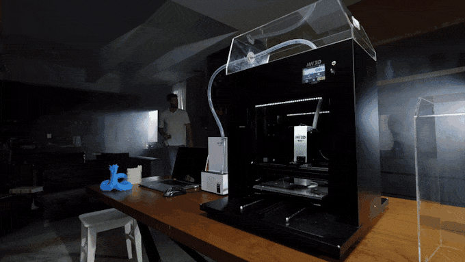 [视频] NAW3D W200PLUS颗粒3D打印机：打印更稳定、色彩更丰富