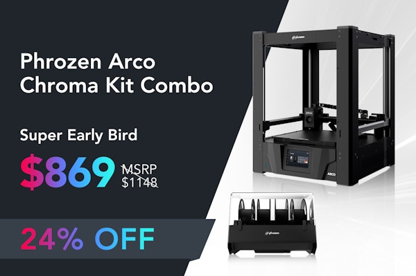 [视频] Phrozen Arco FDM 3D打印机：打印更大、更快、更多颜色