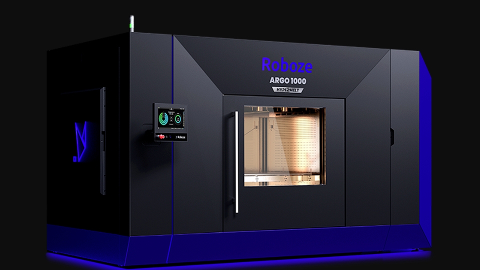 [视频] Roboze ARGO 1000 HYPERMELT 增材制造系统：世界上最大颗粒3D打印机