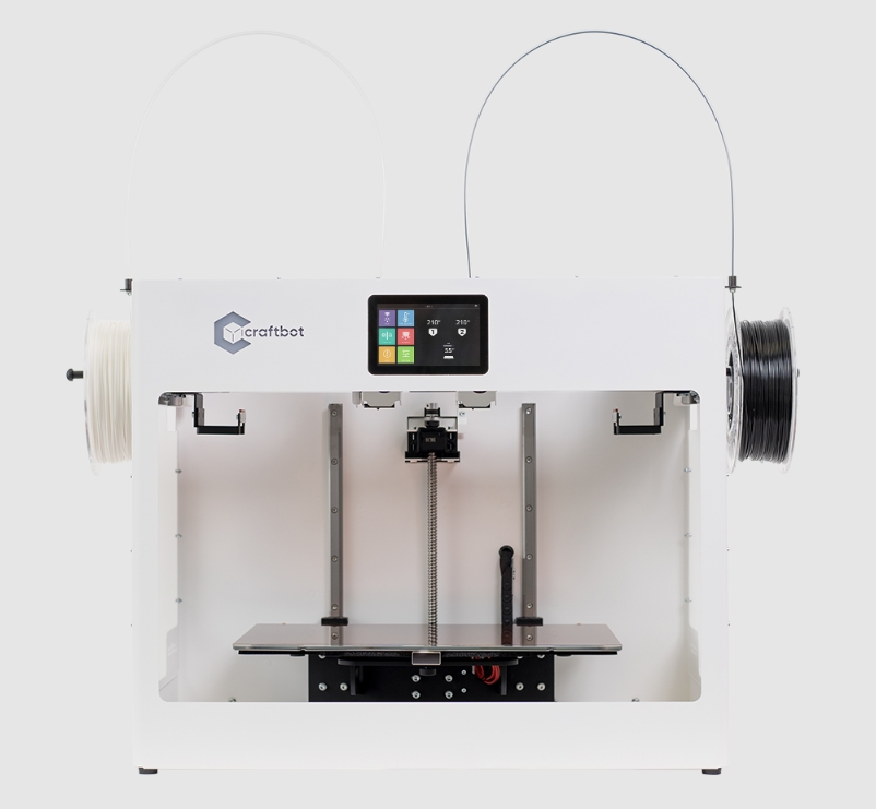 [视频] Craftbot FLOW IDEX：大幅面双挤出FDM 3D打印机 性能加倍