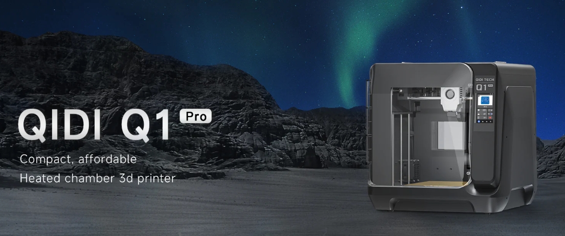 [视频] Qidi Tech Q1 Pro：经济实惠且自带主动加热室的FDM 3D打印机