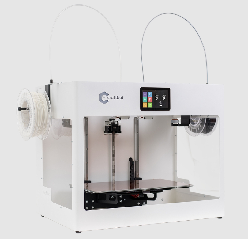 [视频] Craftbot FLOW IDEX：大幅面双挤出FDM 3D打印机 性能加倍