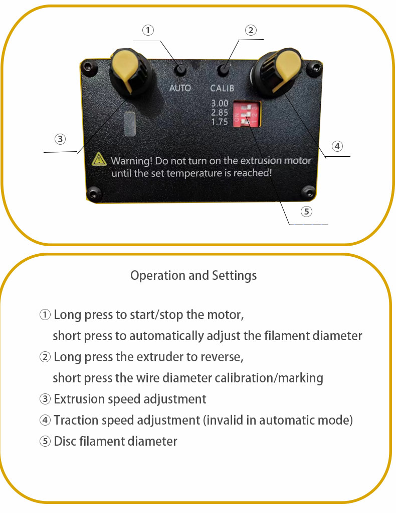 [视频] 3DPANY-HT-400小型FDM长丝挤出机桌面级FDM耗材制造机
