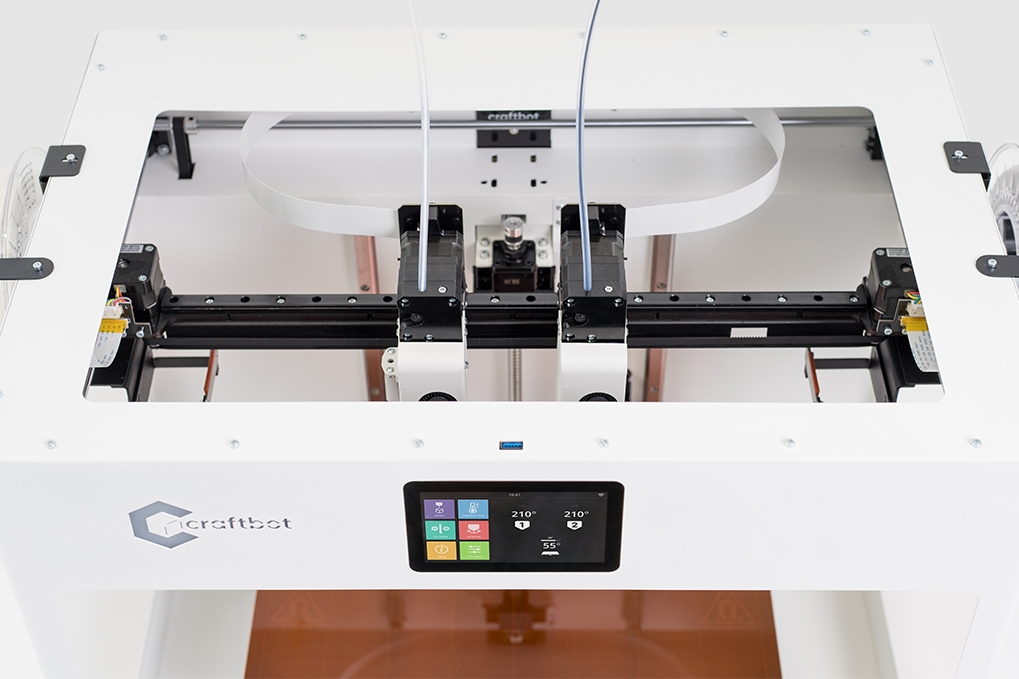 [视频] Craftbot FLOW IDEX XL：大幅面双挤出FDM 3D打印机 支持可溶性材料