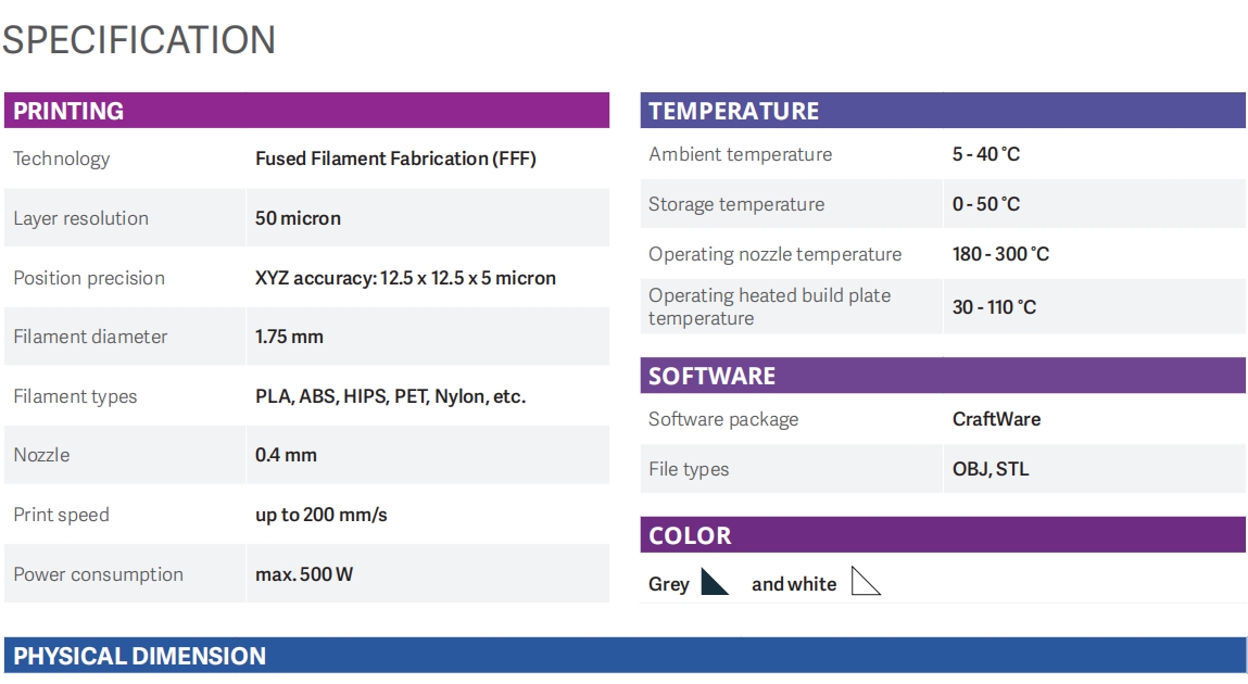 [视频] Craftbot Flow XL：紧凑型专业级 FDM 3D打印机