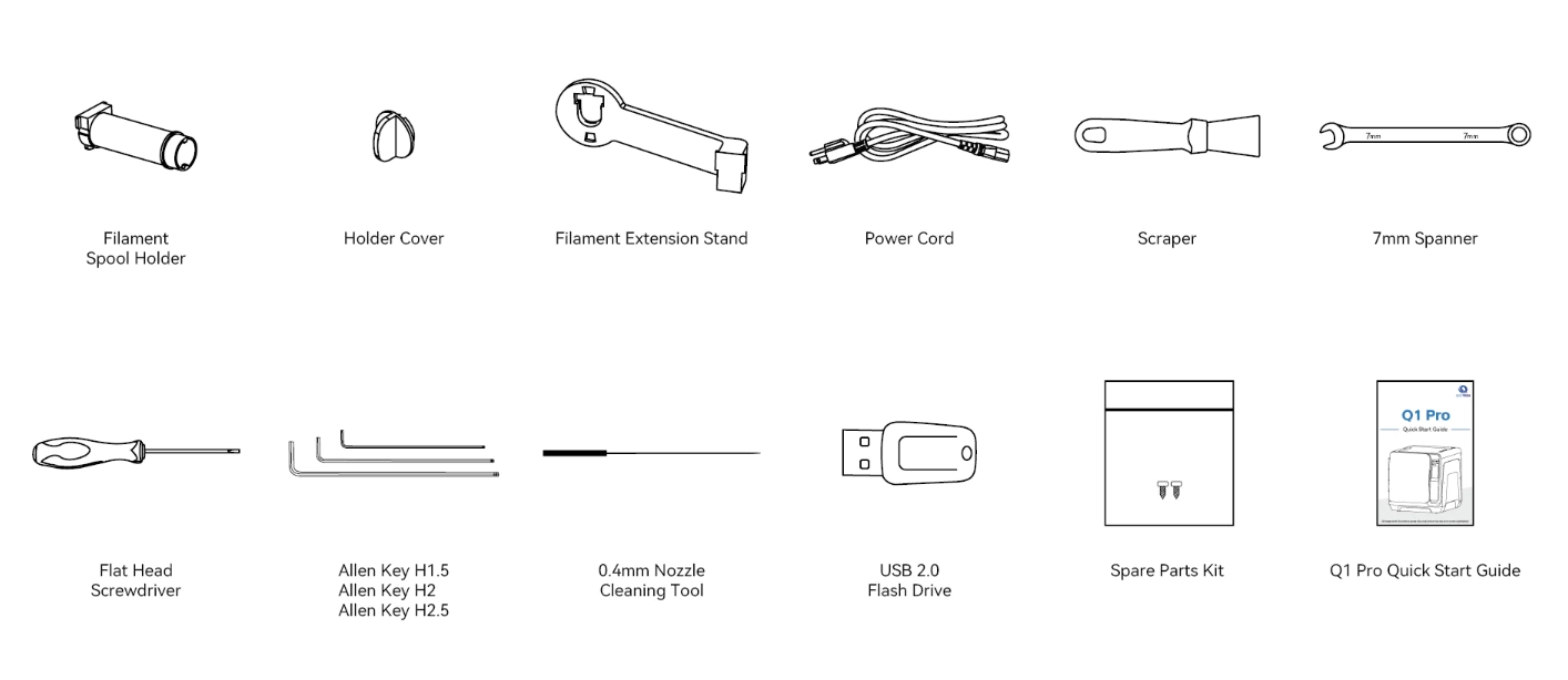 [视频] Qidi Tech Q1 Pro：经济实惠且自带主动加热室的FDM 3D打印机