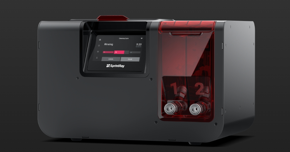 [视频] SprintRay ProWash S：下一代牙科3D打印自动后处理设备
