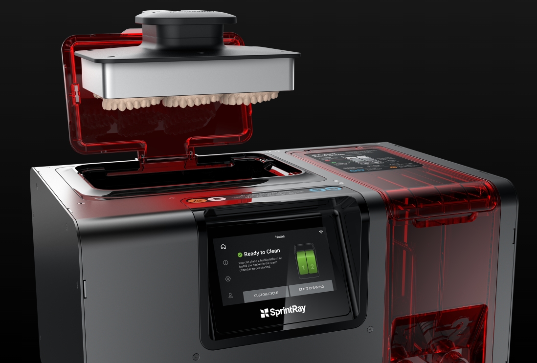 [视频] SprintRay ProWash S：下一代牙科3D打印自动后处理设备
