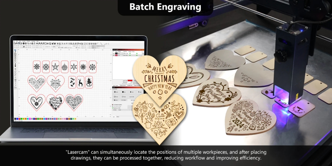 [视频] Mintion Lasercam：适用于激光雕刻切割机的远程监控、定位、火灾探测器