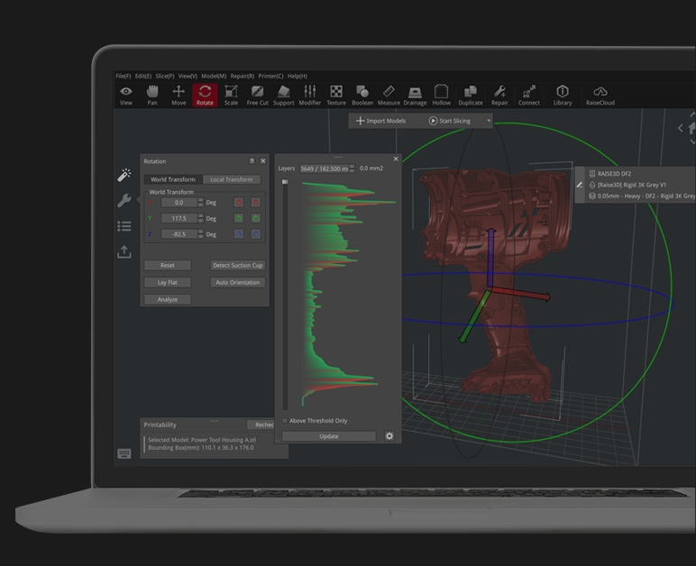 [视频] Raise3D DF2数字光打印解决方案：不止于原型 全流程可追溯的新体验