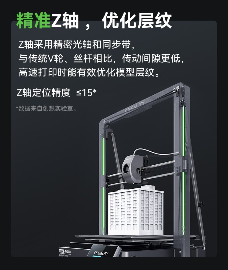 [视频] Creality Ender 3 V3 Plus CoreXZ 3D打印机：大而稳够高效