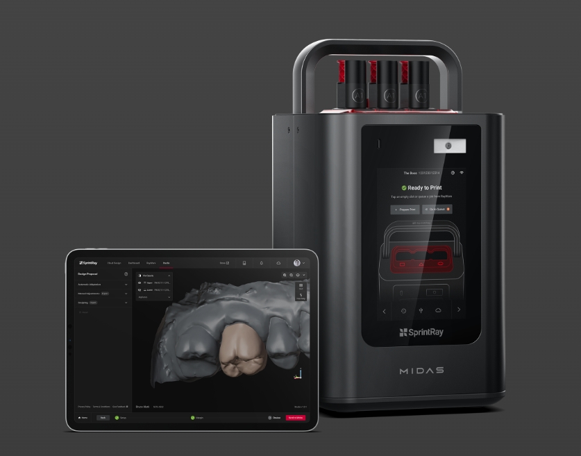 [视频] SprintRay Midas：数字印刷立体光刻 (DPS) 牙科3D制造的巨大飞跃