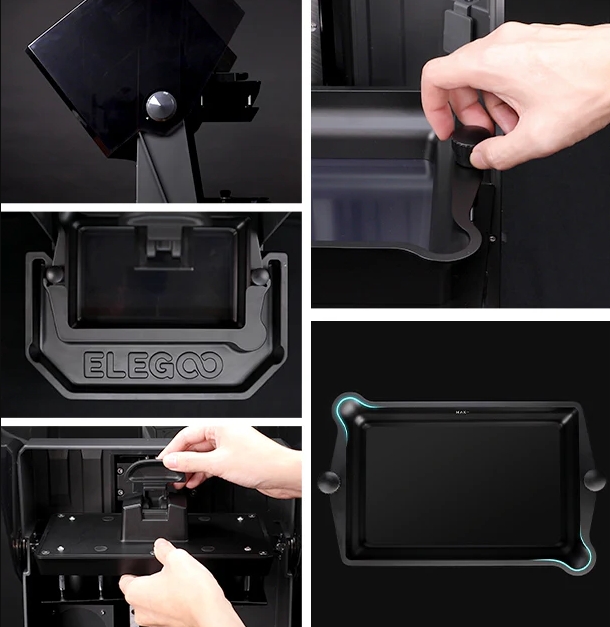 [视频] ELEGOO Saturn 4 Ultra和Saturn 4 LCD 3D打印机：更快、更精、更简单