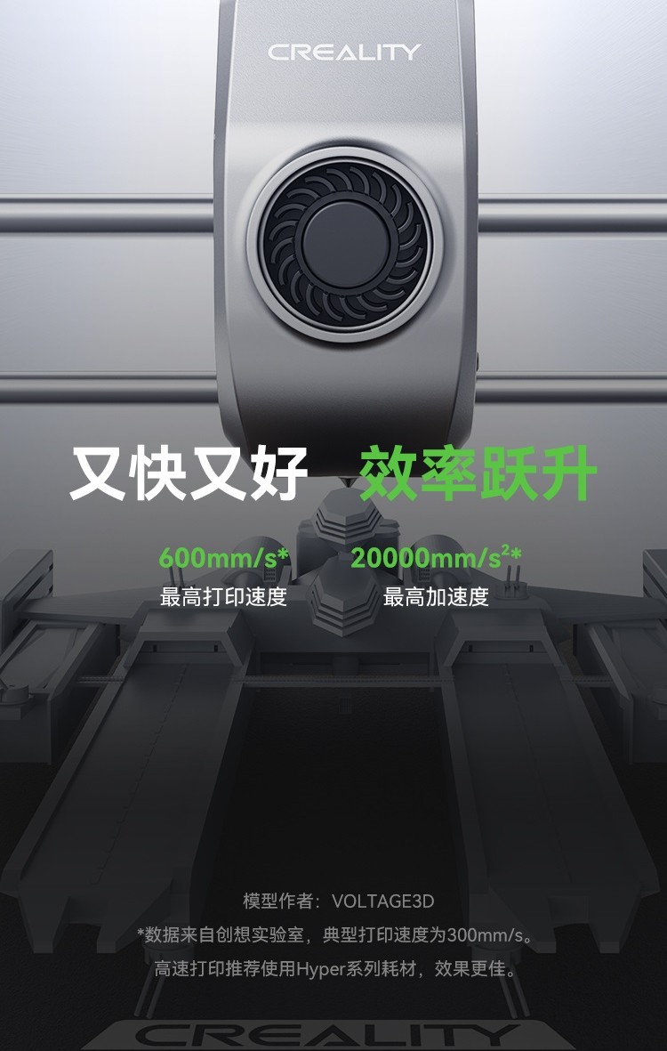 [视频] Creality Ender 3 V3 Plus CoreXZ 3D打印机：大而稳够高效