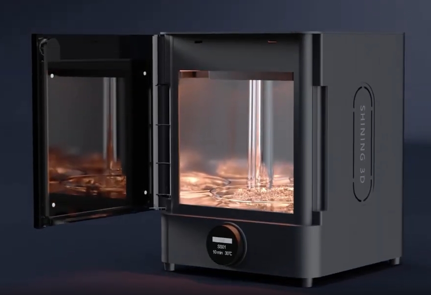 [视频] SHINING 3D AccuFab-CEL齿科椅旁3D打印系统：更高、更快、更简单