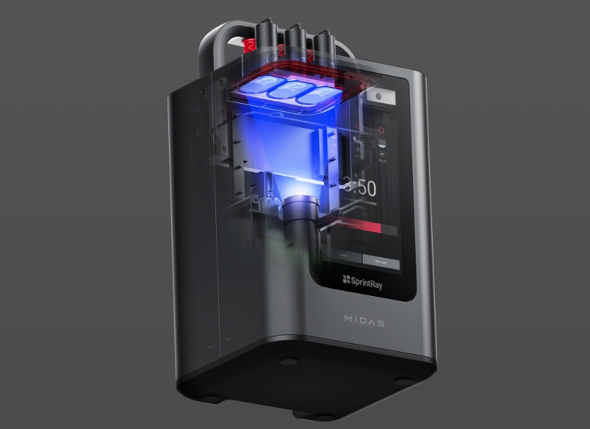 [视频] SprintRay Midas：数字印刷立体光刻 (DPS) 牙科3D制造的巨大飞跃