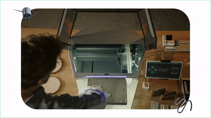 [视频] Makera Carvera Air：一台桌面级智能且多功能的台式数控机床