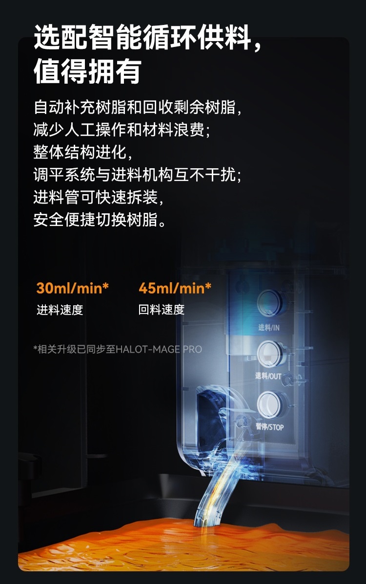 [视频] Creality HALOT-MAGE S 10.1寸14K 快速LCD光固化3D打印机