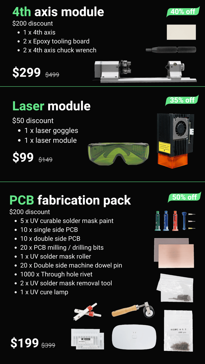 [视频] Makera Carvera Air：一台桌面级智能且多功能的台式数控机床