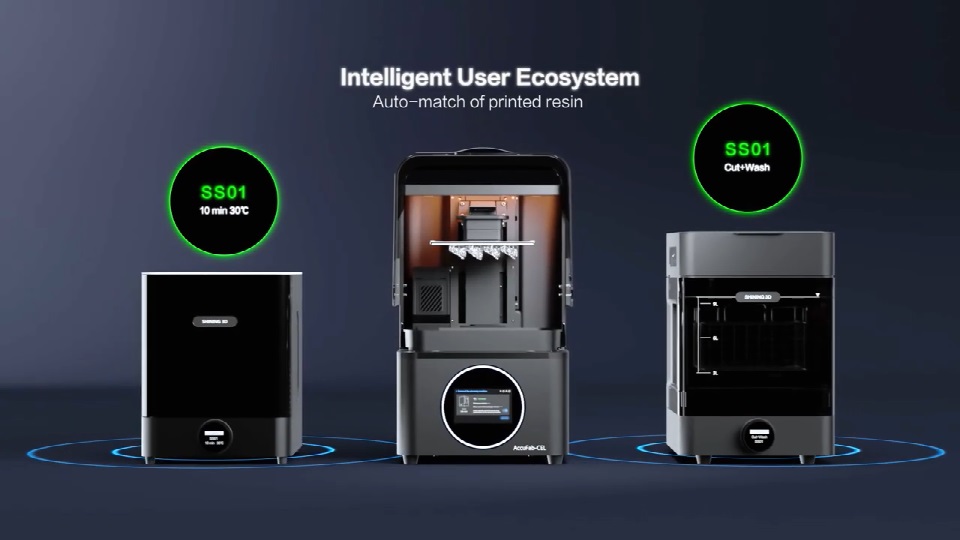 [视频] SHINING 3D AccuFab-CEL齿科椅旁3D打印系统：更高、更快、更简单