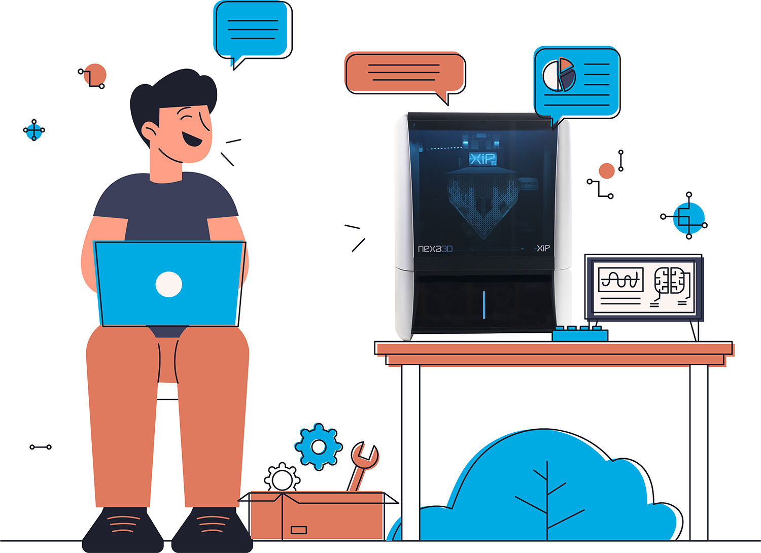 [视频] Nexa3D XiP Nova 简介：人工智能驱动的桌面3D打印机