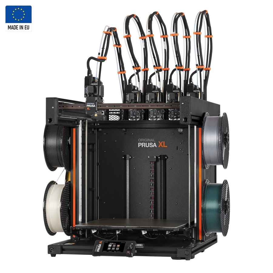 [视频] Original Prusa XL in 2024：无与伦比的多材料打印 高效、快速、可扩展