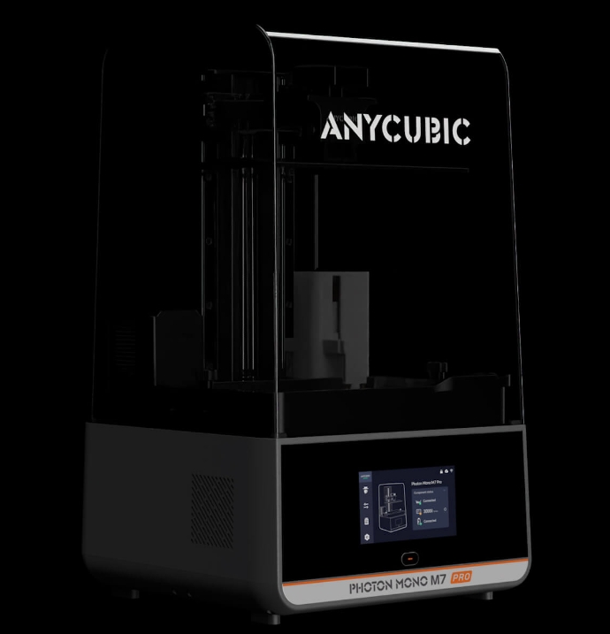 [视频] Anycubic Photon Mono M7 Pro：10.1寸14K自动进退料 LCD快速光固化3D打印机