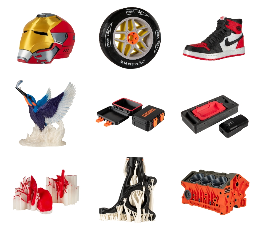 [视频] Original Prusa XL in 2024：无与伦比的多材料打印 高效、快速、可扩展