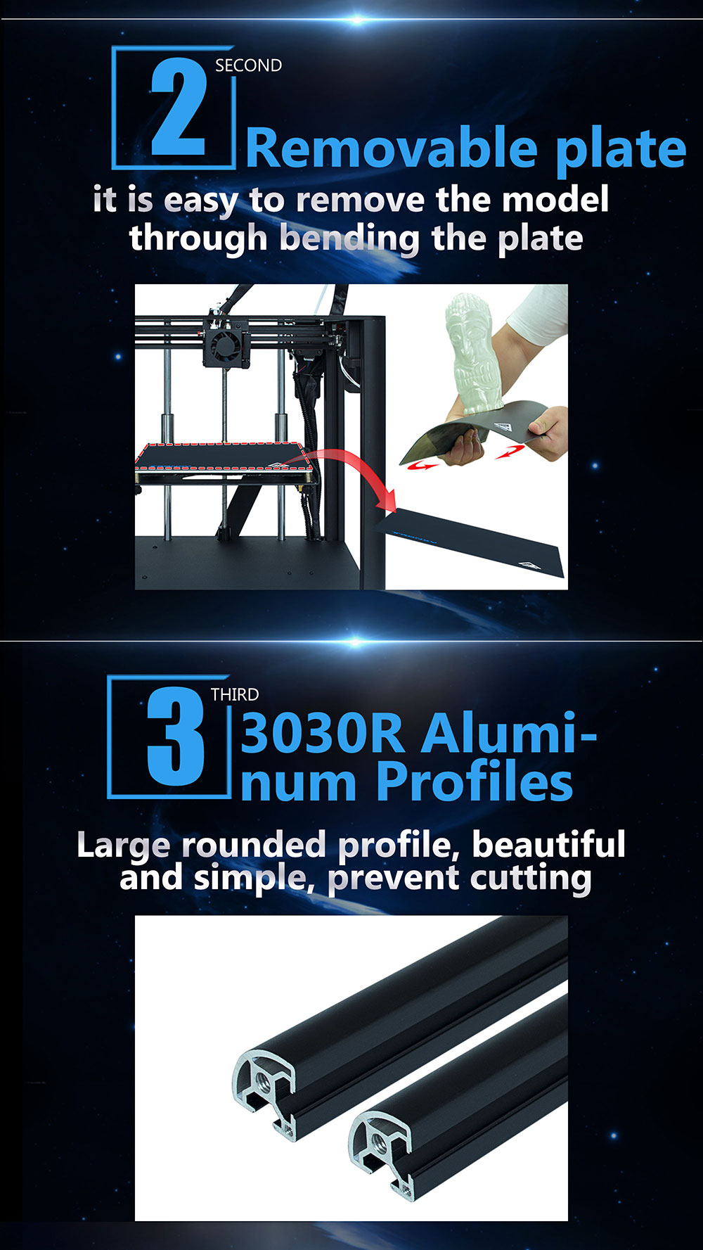 [视频] Tronxy 新款D01 DIY 3D打印机开箱组装调试