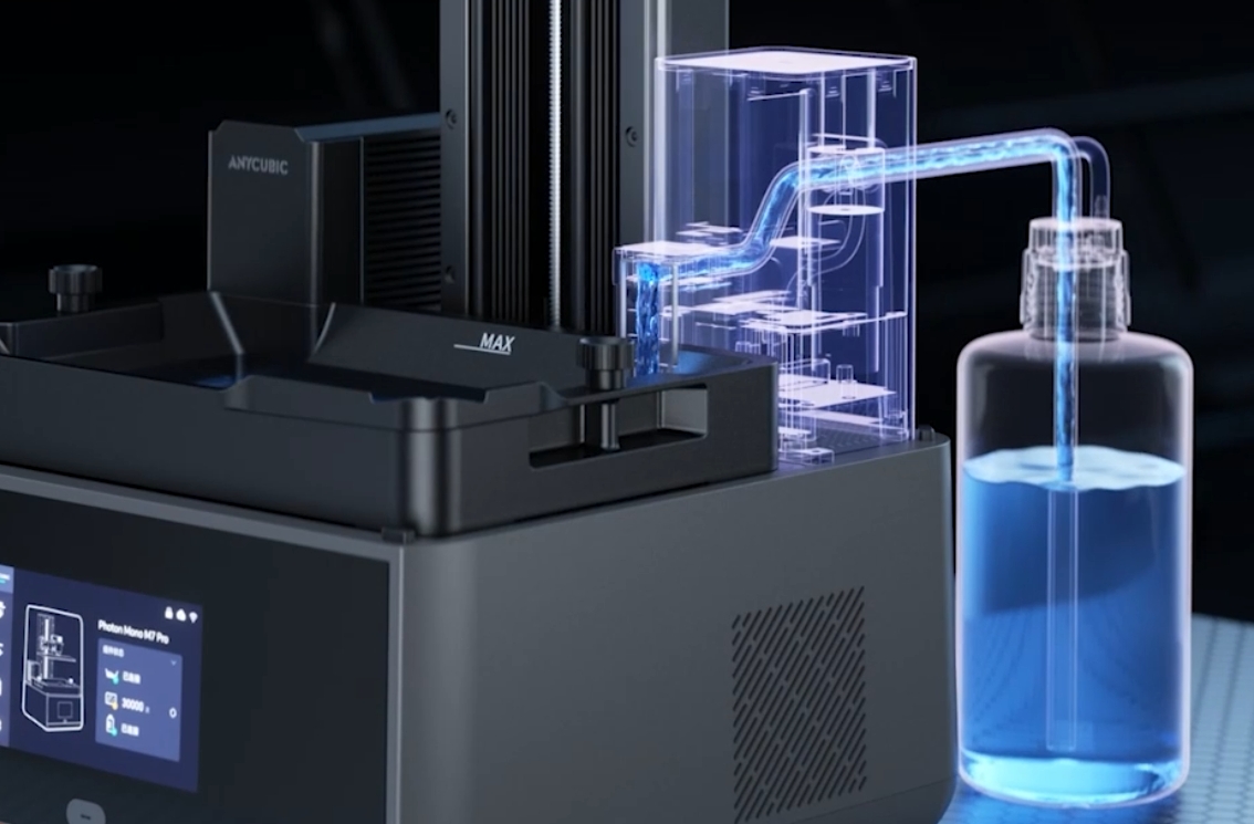 [视频] Anycubic Photon Mono M7 Pro：10.1寸14K自动进退料 LCD快速光固化3D打印机