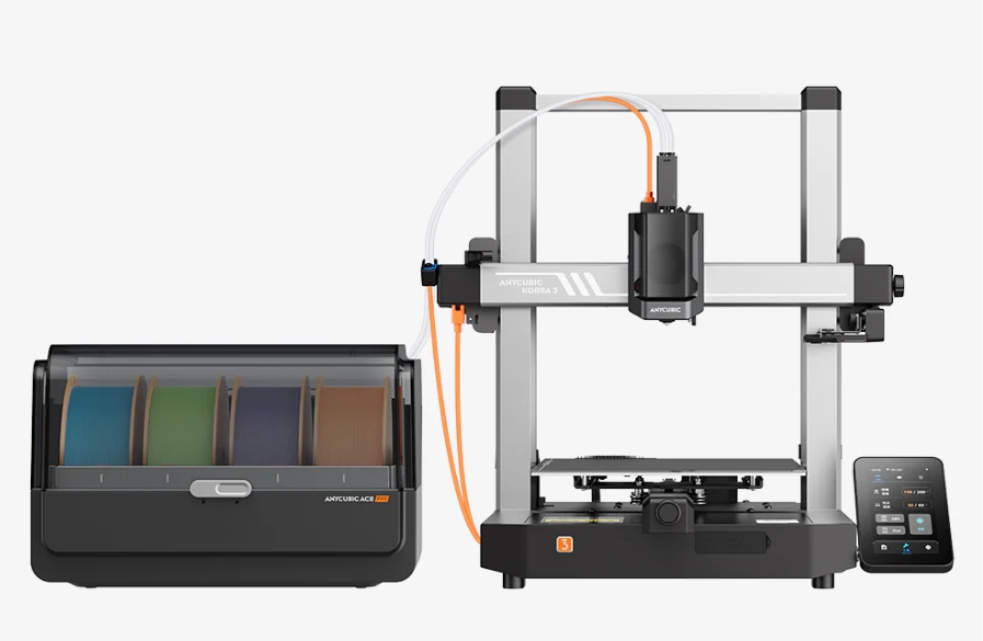 [视频] Anycubic Kobra 3 Combo：智能多色打印 最快600 毫米/秒
