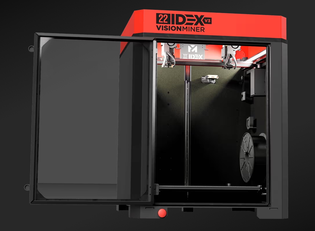 [视频] VisionMiner 22 IDEX V3：2024年最佳工程材料3D打印机
