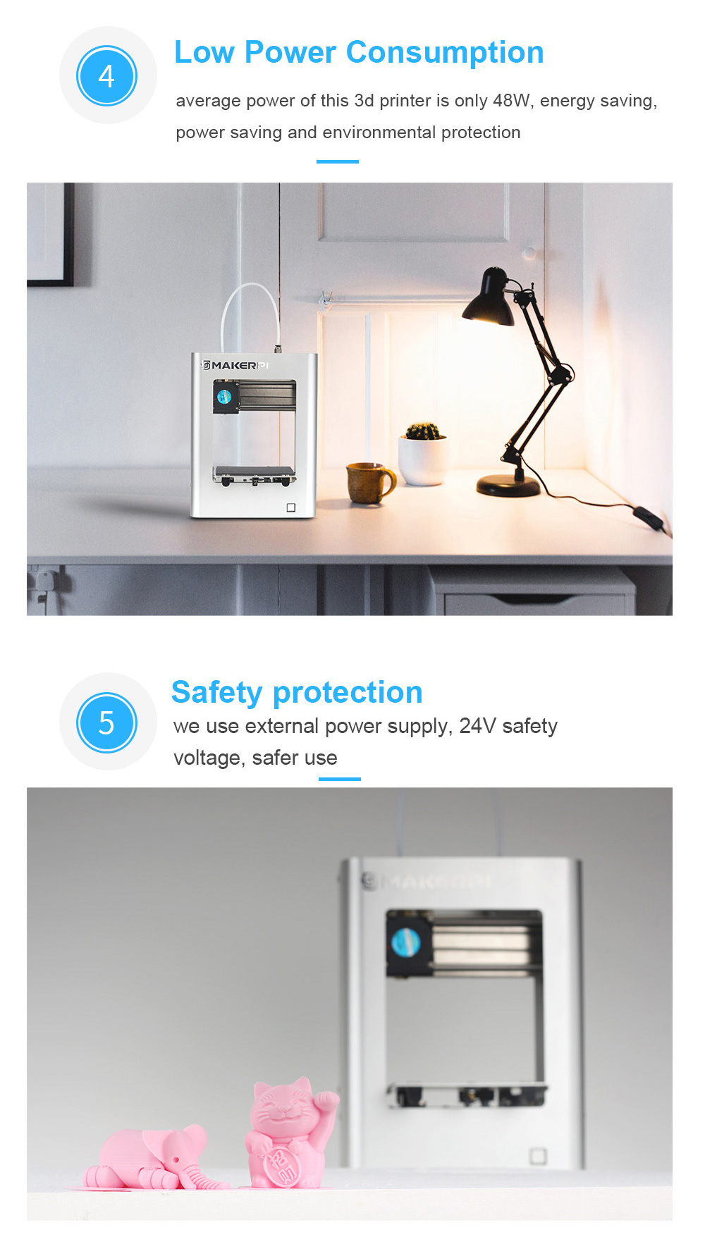 [视频] MakerPi M1 Mini 3D打印机：一键打印 无需调平