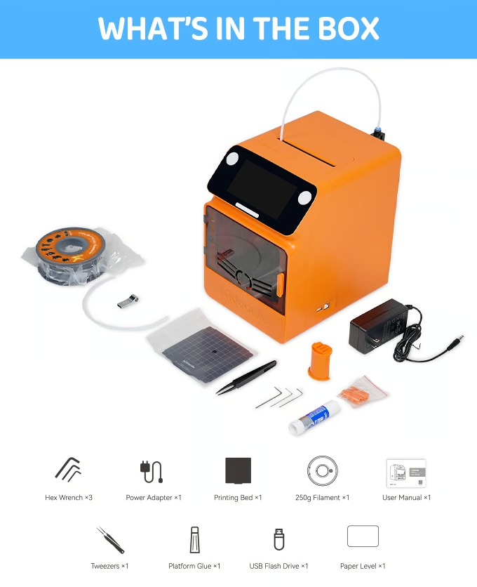 [视频] Kidoodle MiniBox A1儿童3D打印机 专为儿童设计