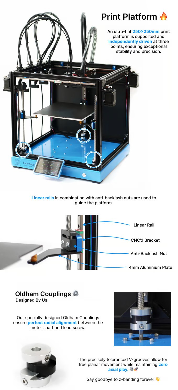 [视频] Makertech3D Proforge 250：三打印头、高速、多材料
