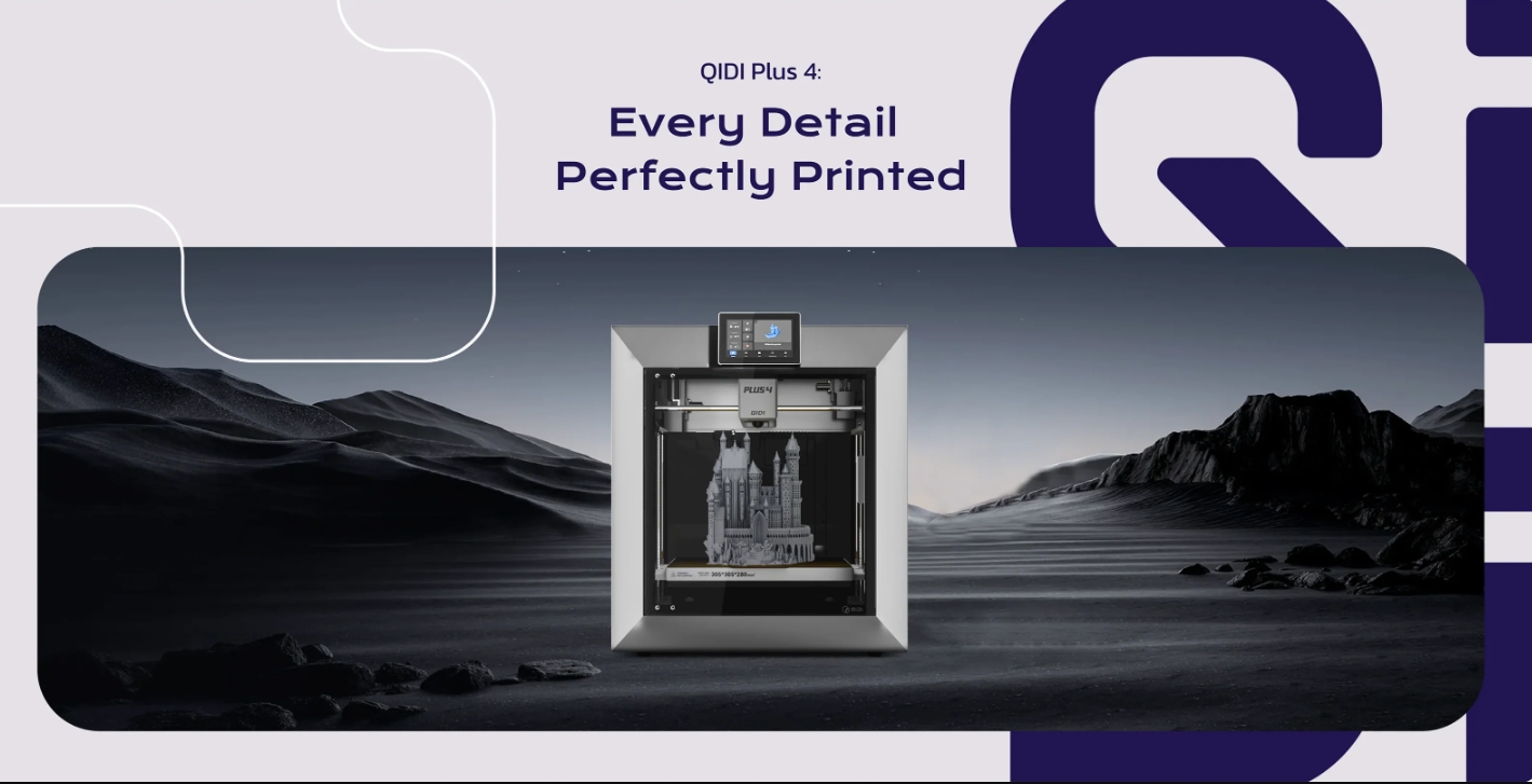 [视频] QIDI Plus4 3D打印机：拓展您的想象力