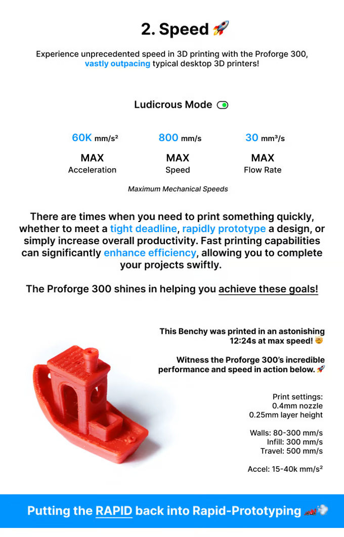 [视频] Makertech3D ProForge 300：先进的开源高速三独立工具切换3D打印机