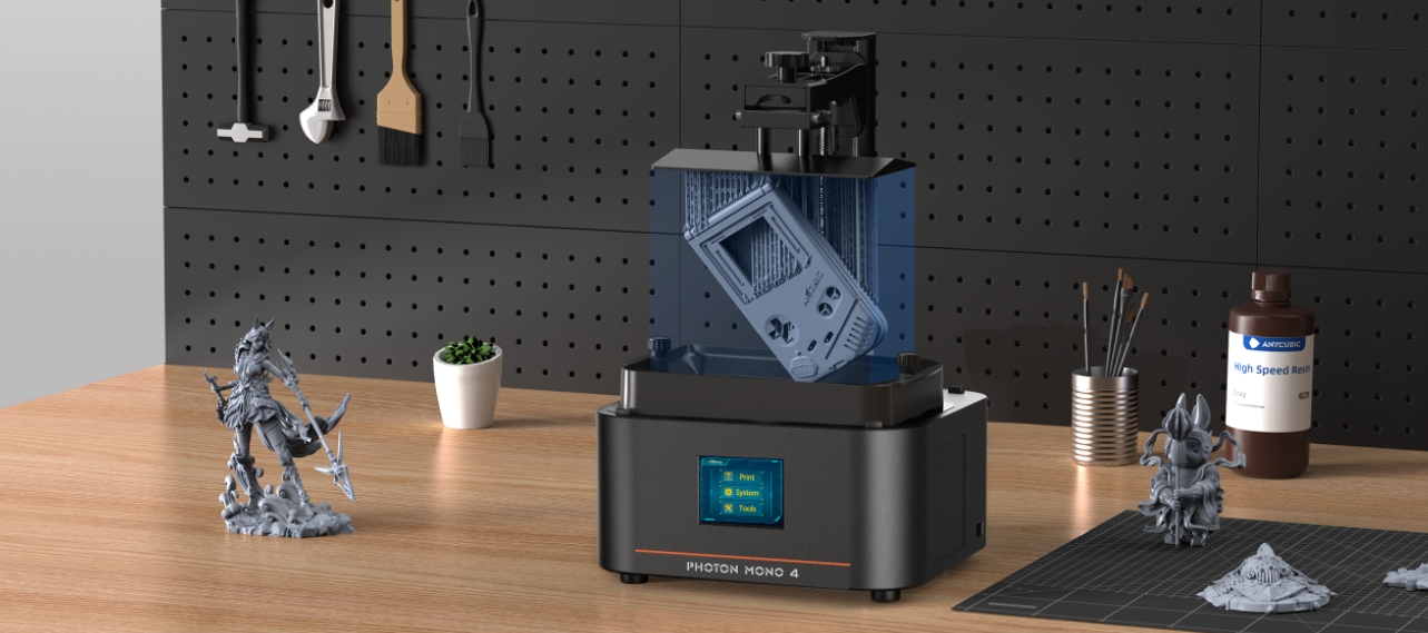 [视频] Anycubic Photon Mono 4 Ultra 7寸10K LCD光固化3D打印机