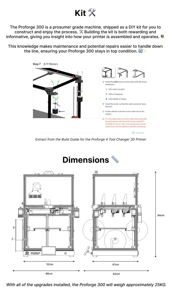 [视频] Makertech3D ProForge 300：先进的开源高速三独立工具切换3D打印机