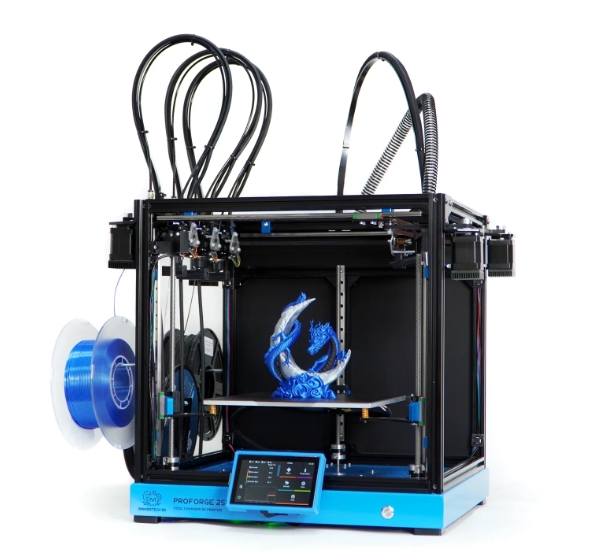 [视频] Makertech3D ProForge 300：先进的开源高速三独立工具切换3D打印机