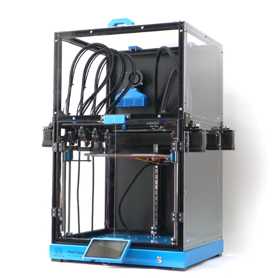 [视频] Makertech3D ProForge 300：先进的开源高速三独立工具切换3D打印机