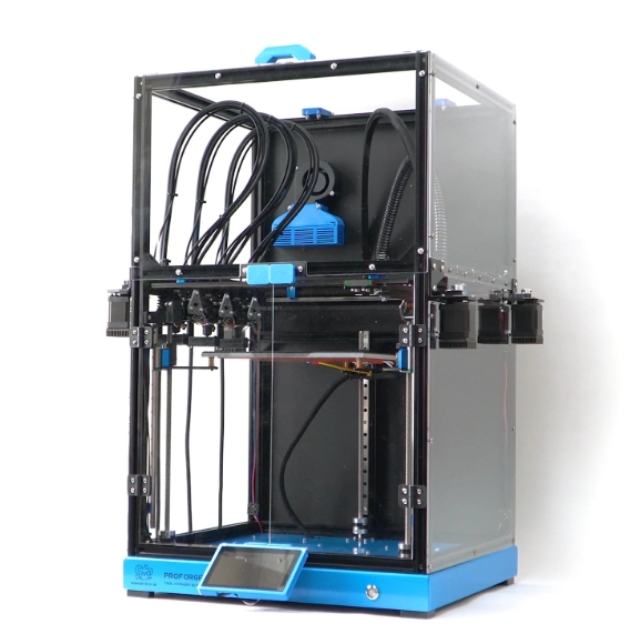 [视频] Makertech3D ProForge 300：先进的开源高速三独立工具切换3D打印机