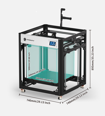 [视频] Tronxy VEHO 500 PRO：大尺寸快速高温FDM 3D打印机